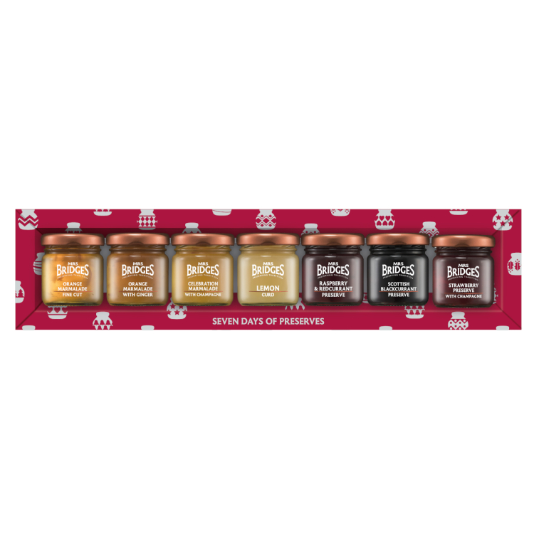 Mrs. Bridges 7 Days of Preserves & Marmelades Mini Pack